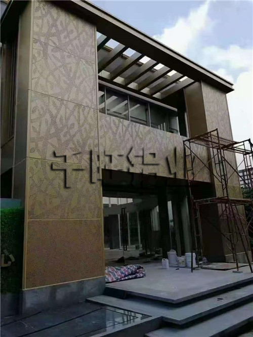 教你怎样订购优异的雕花铝单板呢这四大因素至关重要